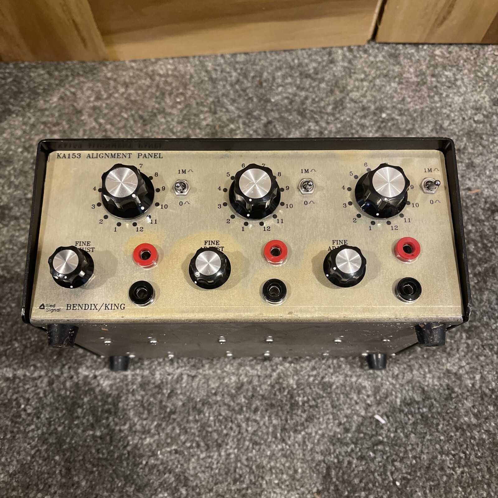 King Bendix KA153 Alignment Panel Avionics Aviation Test Equipment