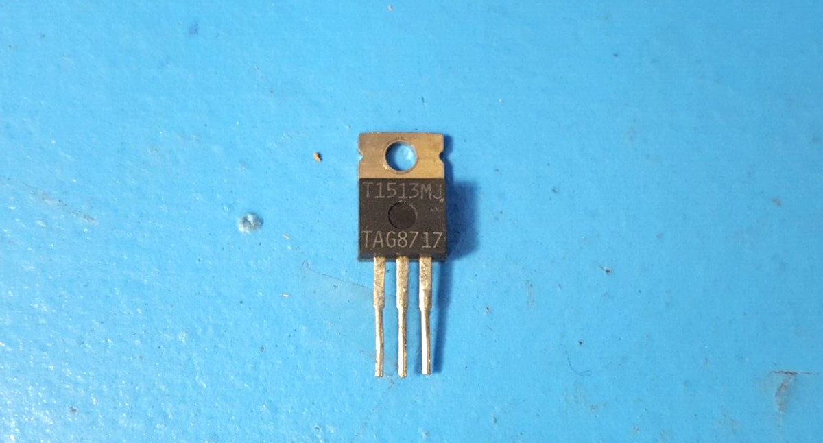 (2 PCS) IC VOLTAGE REGULATOR, T1513MJ, 600V, 15A