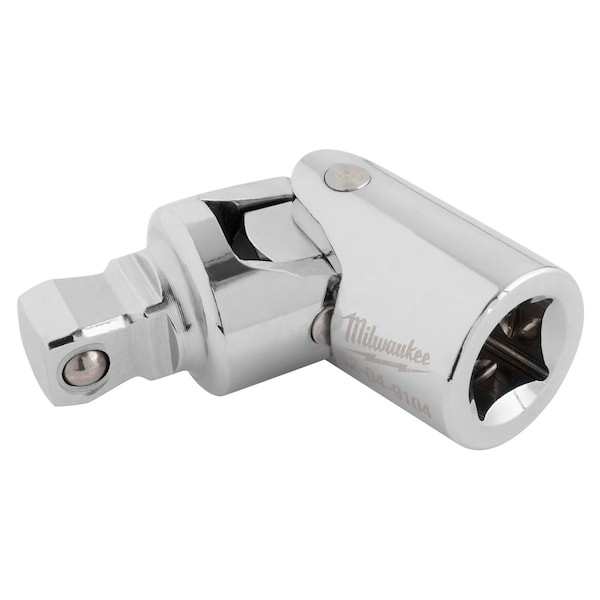 Milwaukee Tool 42-04-9104 Flex Socket Adapter, Chrome Finish, Sae