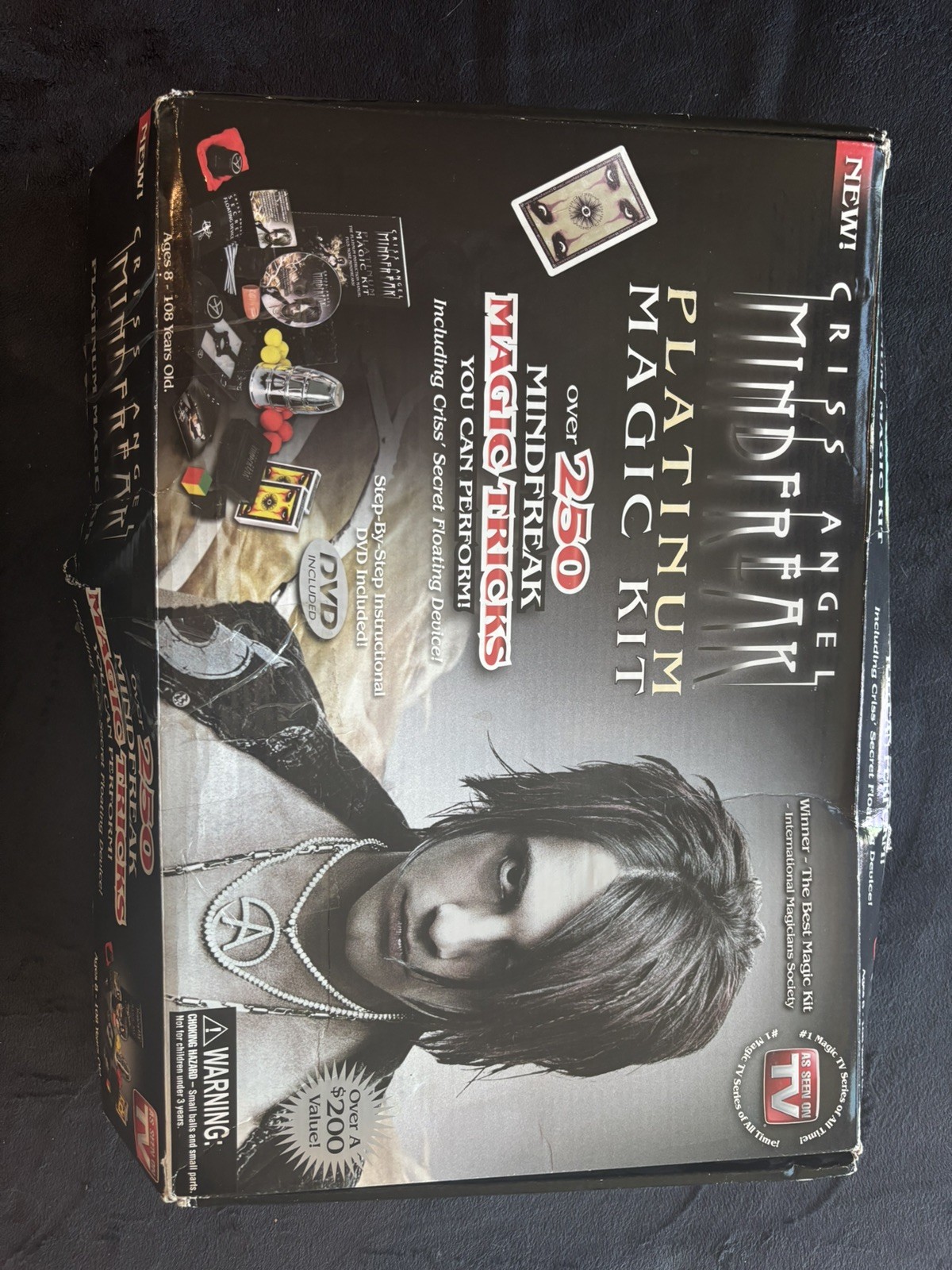 As Seen On TV Criss Angel Mindfreak Platinum Magic Kit - Black (CAMAKT)