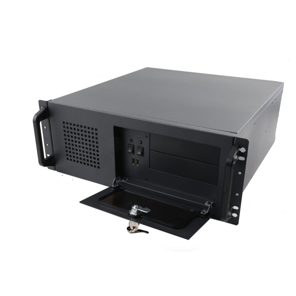 4U Server Chassis Rackmount Computer Case 7X3.5" HDD Bays 2X5.25" Drive Ways
