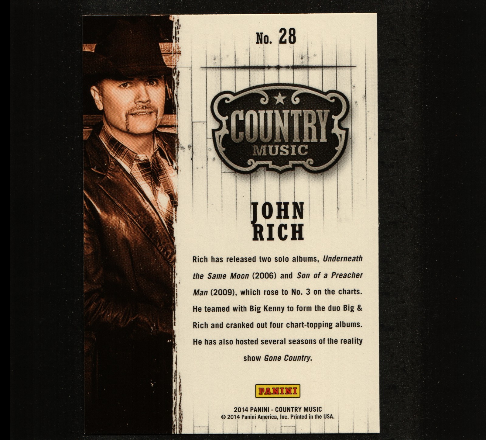 2014 Panini Country Music #28 John Rich