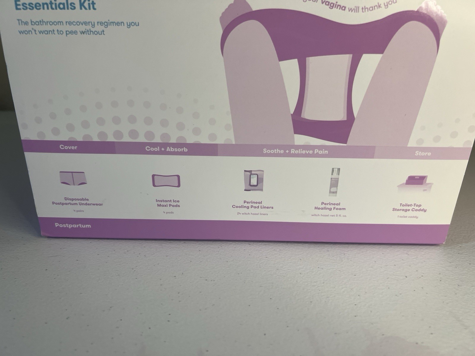 Frida Mom Postpartum After Care Kit NO peri Bottle B13