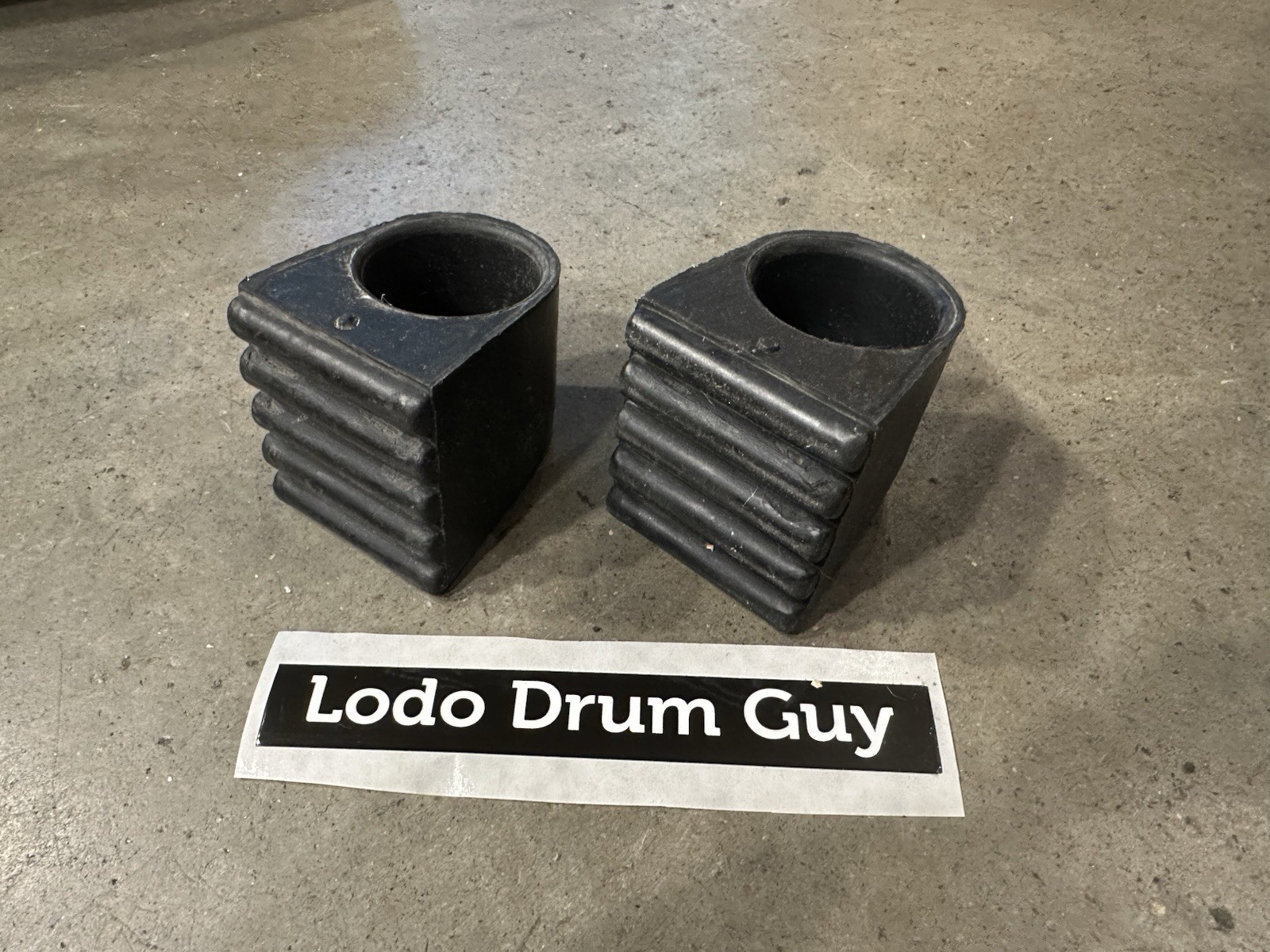 Gibraltar Block Drum Rack Feet 2 Pack #BQ4