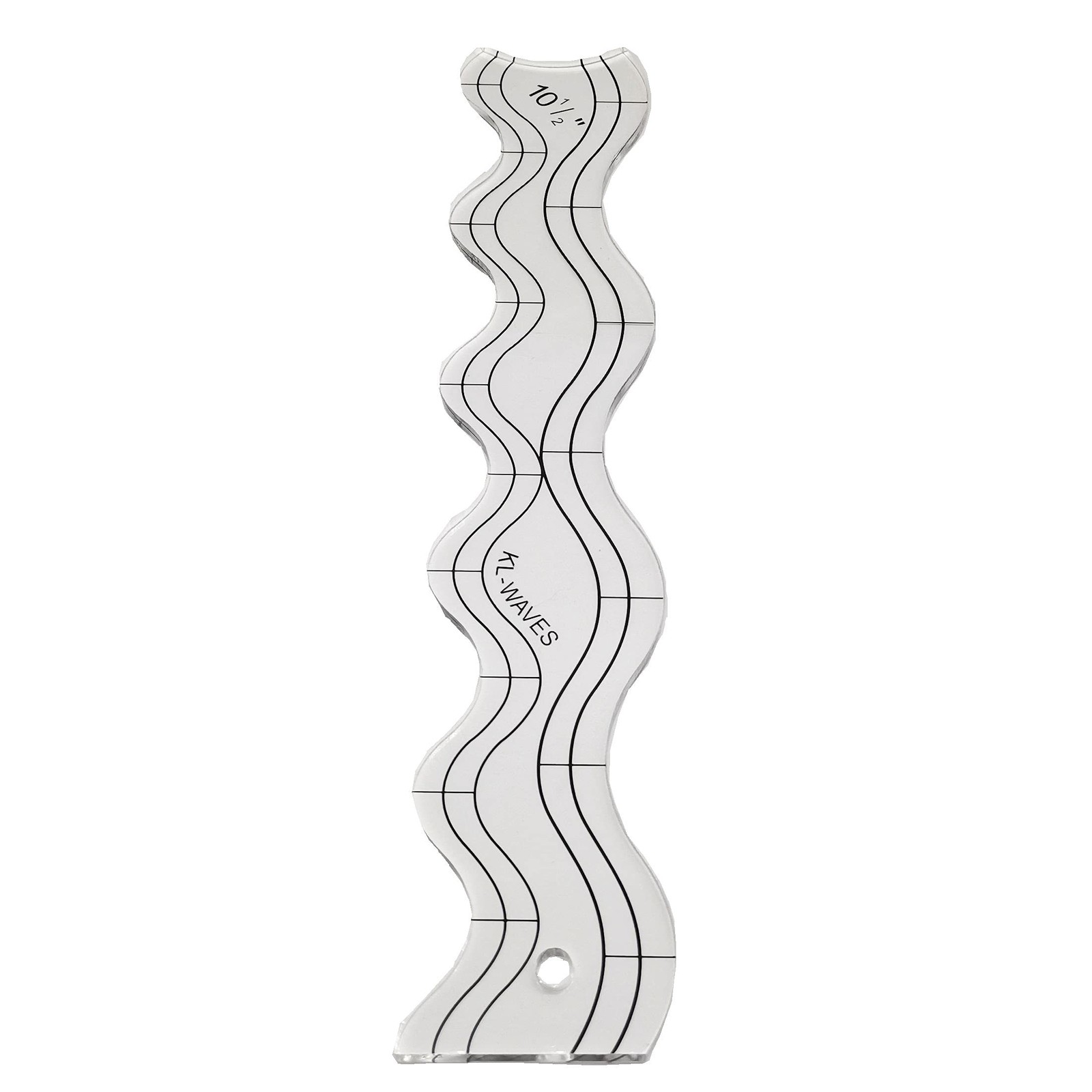 Wave Edge Waves Ruler Clear Quilting Ruler Templates Sewing Accessories