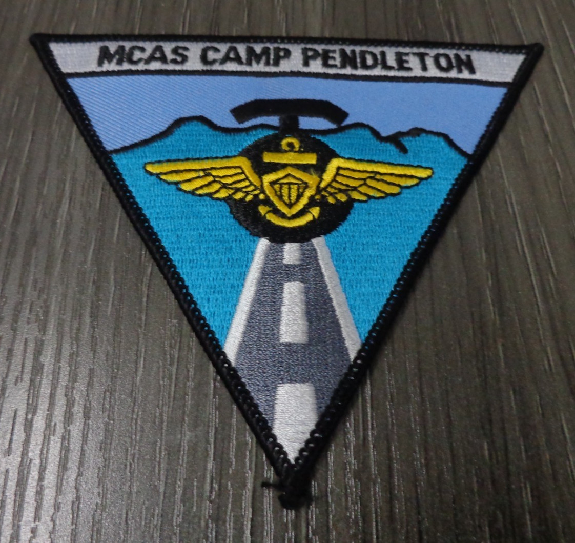 Marine Corps Air Station Camp Pendleton Patch (MCAS CamPen USMC)  NEW COLOR
