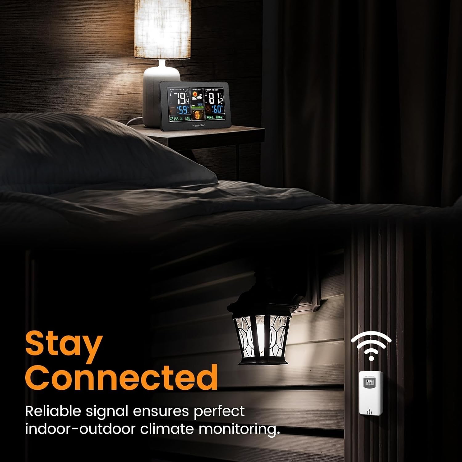 Comprehensive Weather Station with Wireless Sensors & Atomic Time Functionality