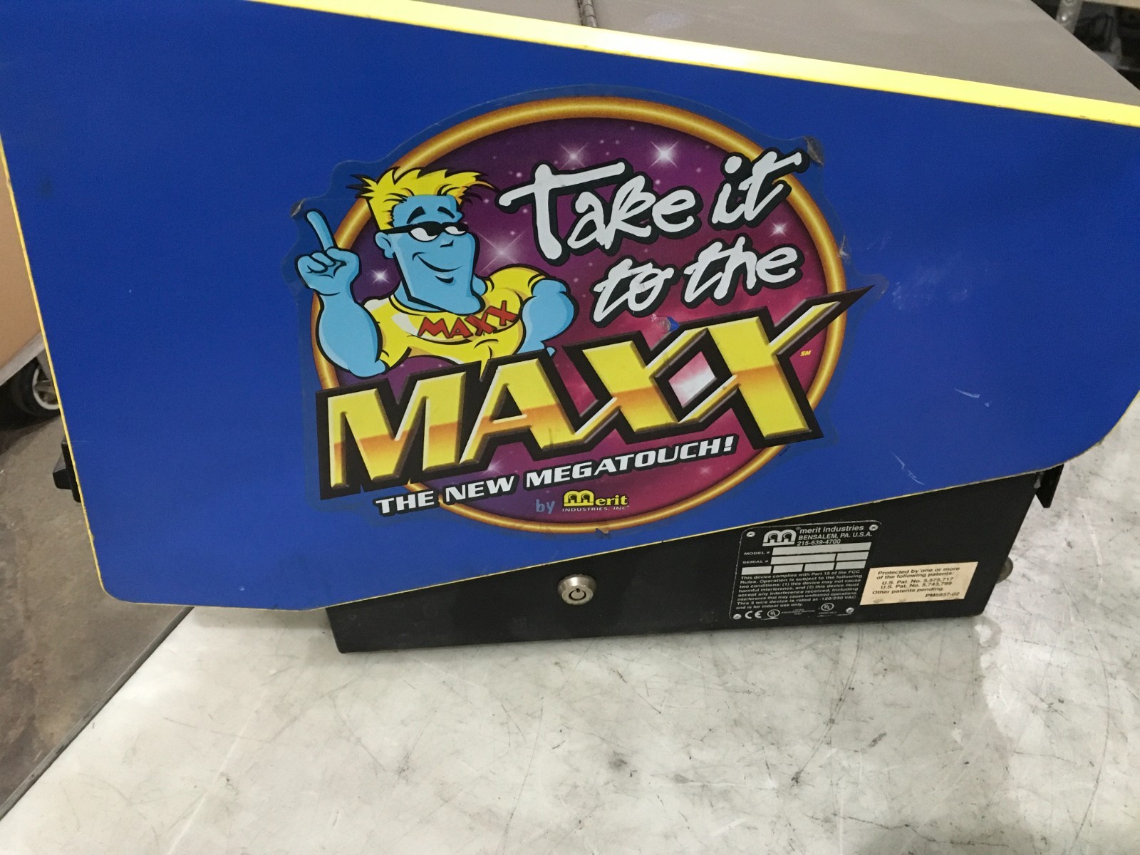 Megatouch Touchscreen Countertop Arcade Gaming For Parts/Repair G20-101-201 RS
