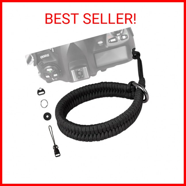 Camera Wrist Strap,1Pack Adjustable Nylon Camera Hand Strap,for GoPro,DSLR,Fuji,