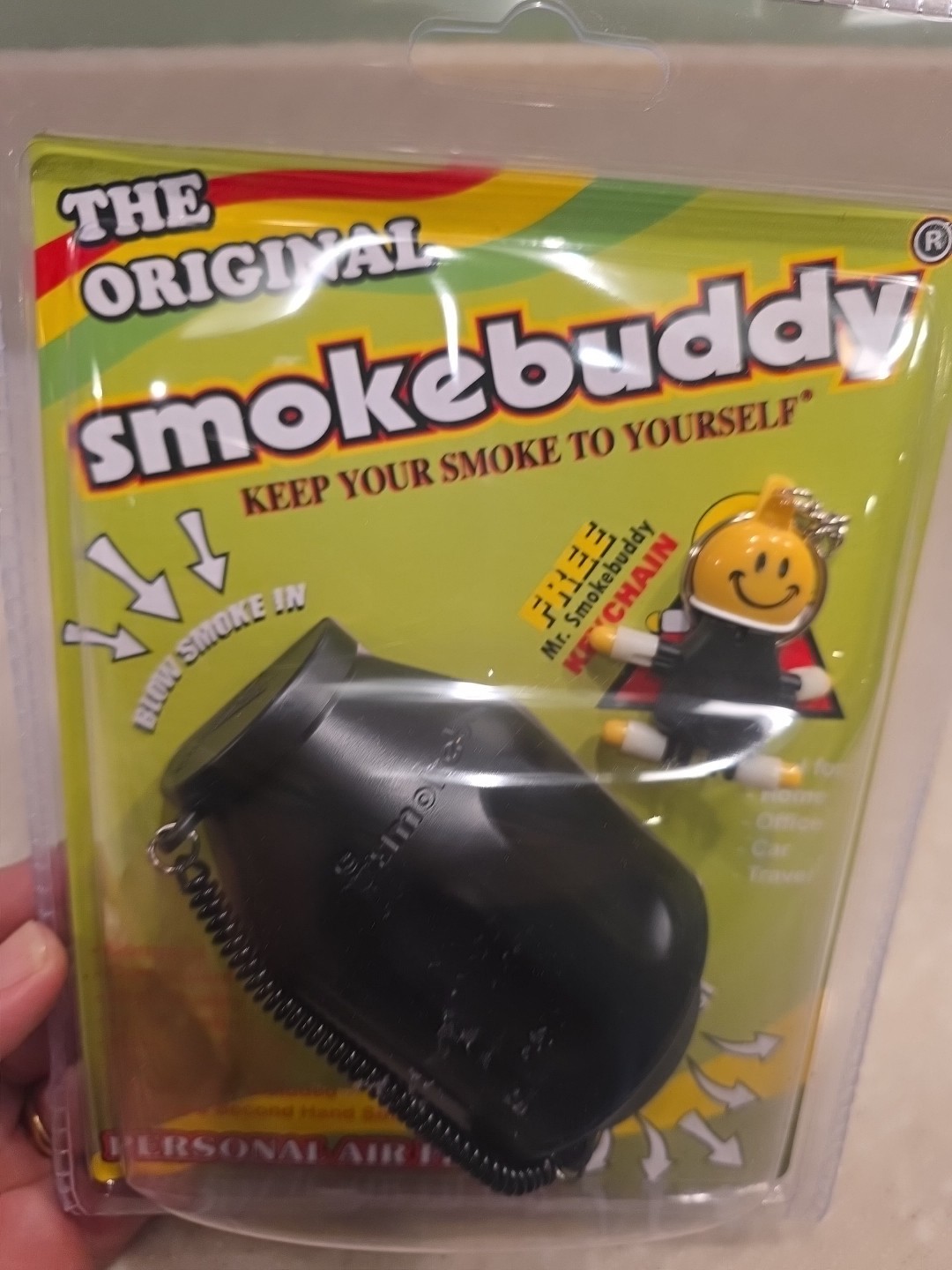 Smokebuddy Personal Air Filter - Black