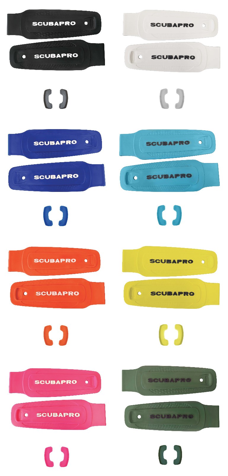 Scubapro Hydros Pro 2 Pocket Lid Kit Colori Assorted Per Tasche Piuma