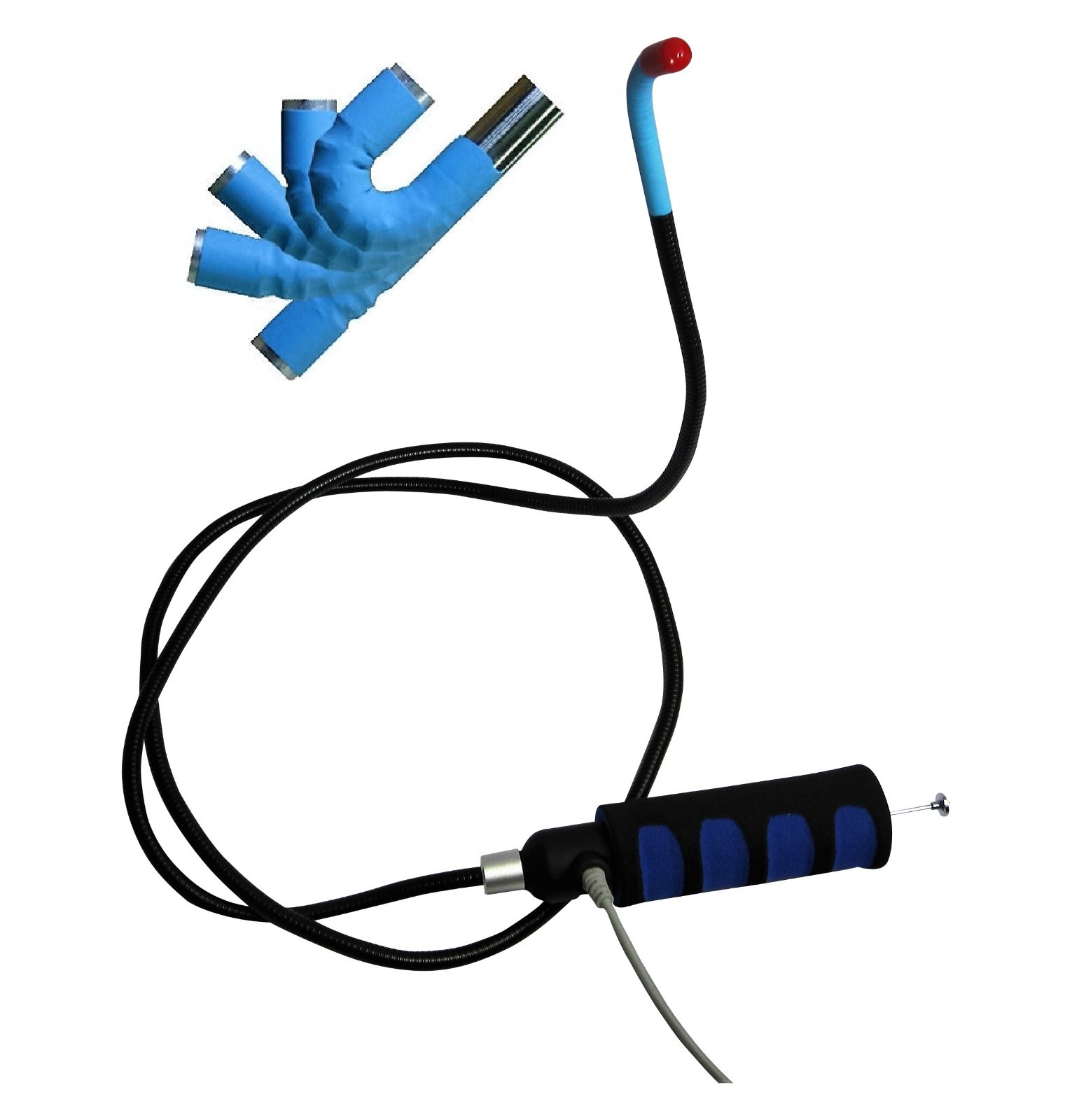 ViVidia VA-9150 USB Semi-Rigid Borescope 180° Articulating 8.5mm 1.5 meter Long