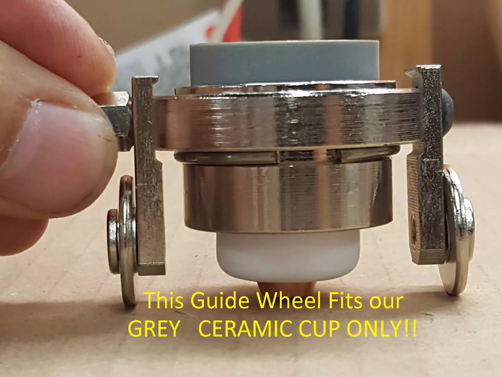 Harbor Freight 62204 Guide Wheel Circle Cutter for IPT-40 Plasma Torch GREY CUP