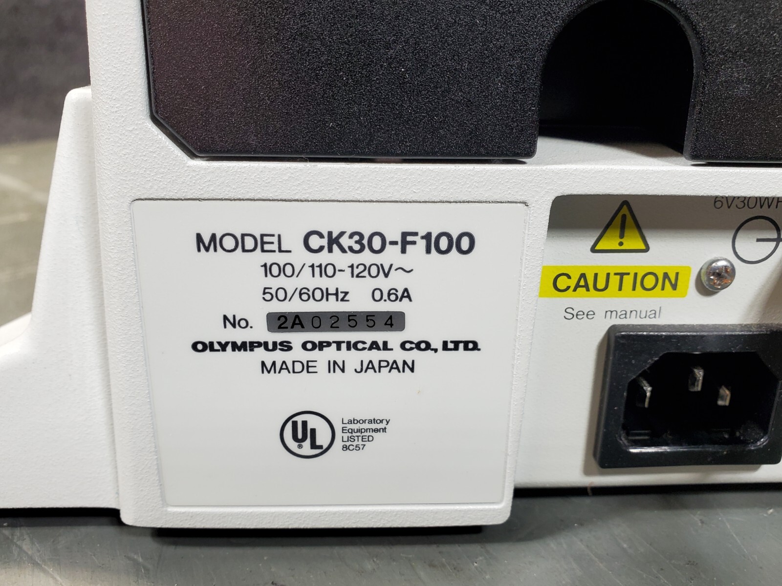 Olympus CK30 Inverted Microscope w/ 3 objectives, CK40-SLP Phase Contrast slider