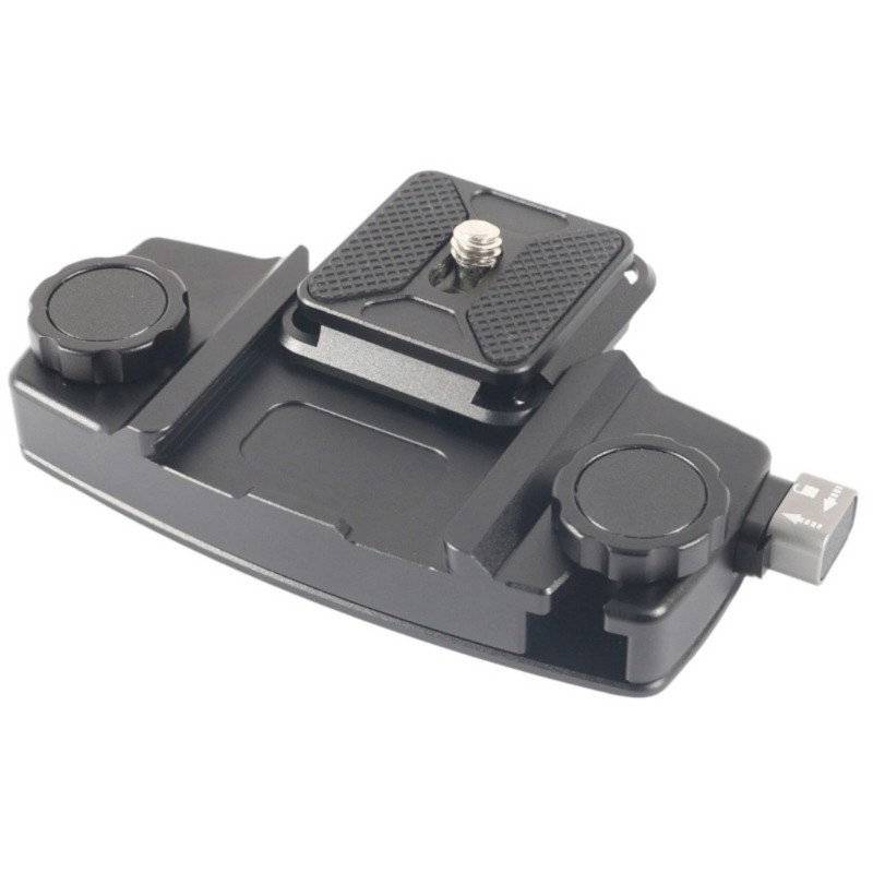 Heavy Duty Aluminum Backpack Camera Clip Mount Strap Clamp Universal Quick