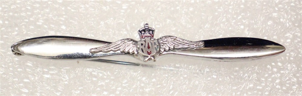 British Royal Air Propeller Force sweetheart pin - tie bar