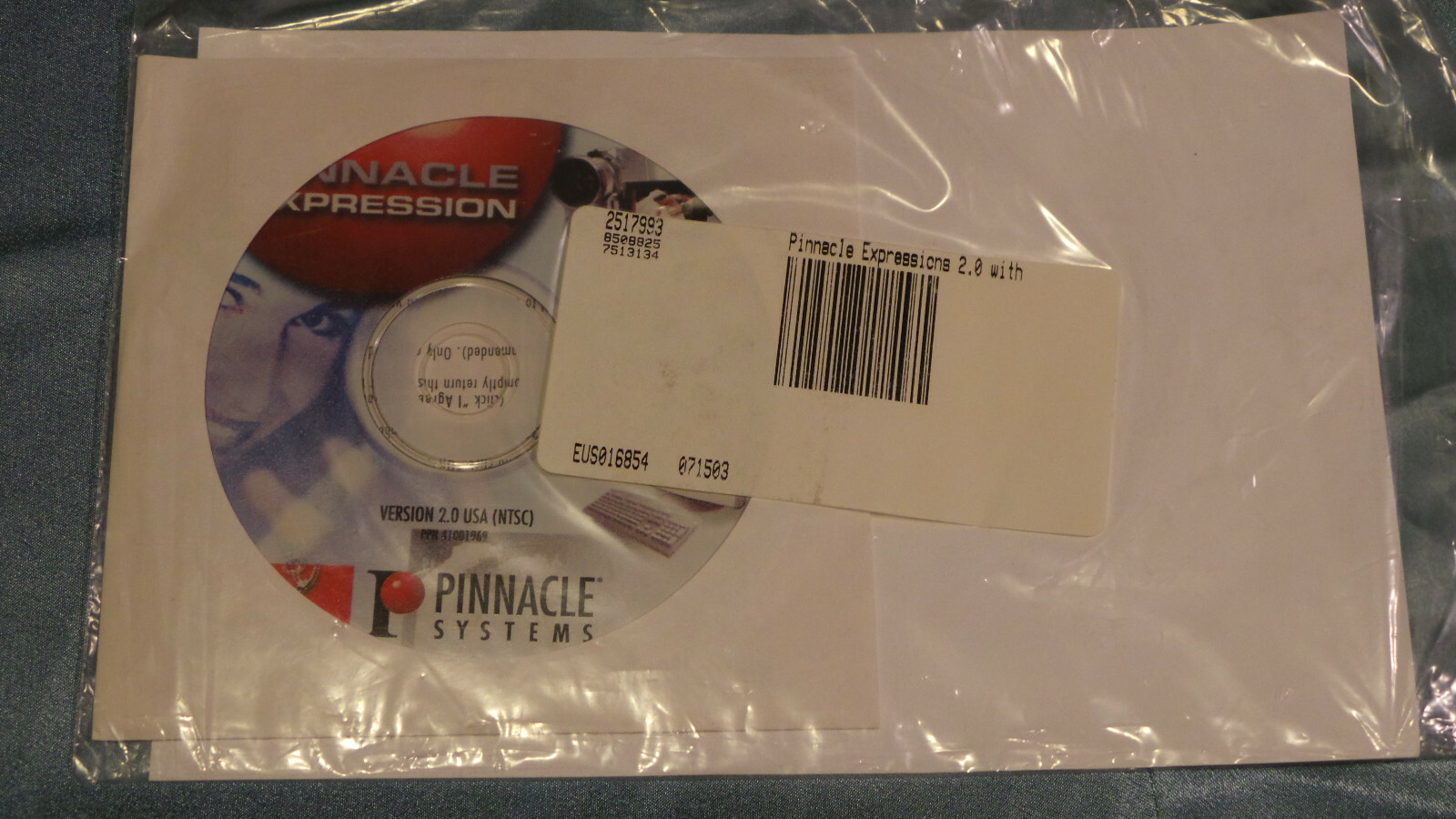 Pinnacle Expression V. 2.0 PC CD-ROM USA NTSC 2002 New sealed