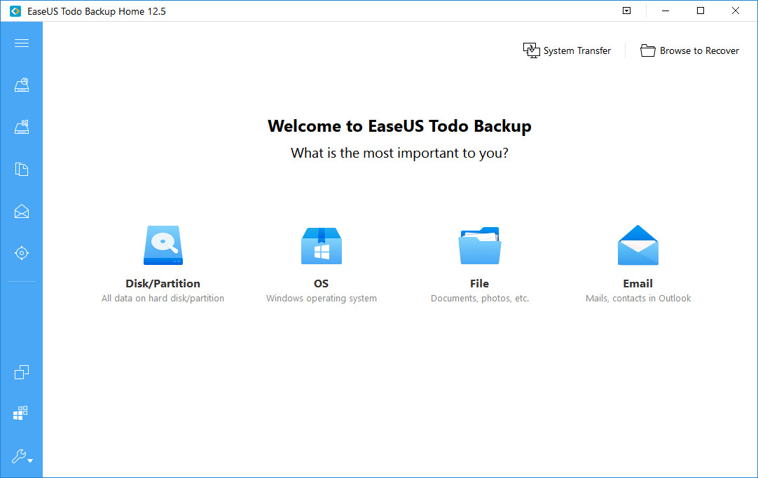EaseUS Todo Backup for Lifetime 1 PC