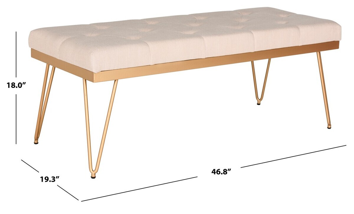 Safavieh MARCELLA BENCH, Reduced Price 2172746018 FOX6224C