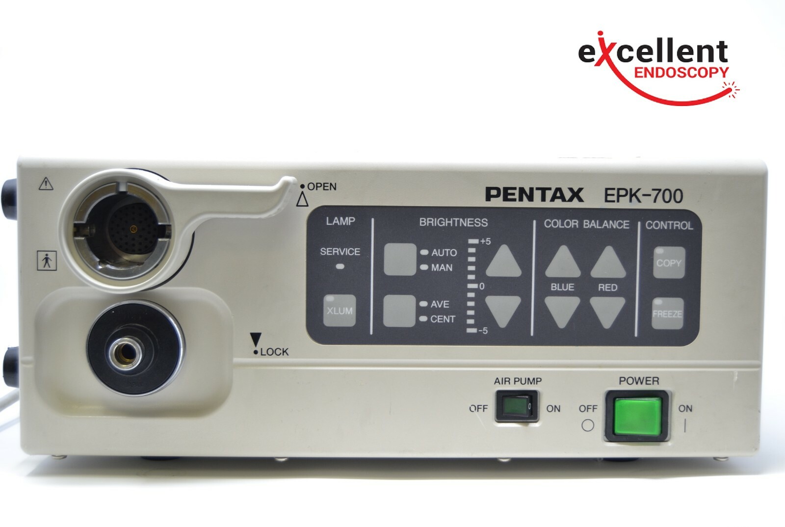 PENTAX EPK-700 VIDEO PROCESSOR LIGHT SOURCE WITH KEYBOARD - PAL
