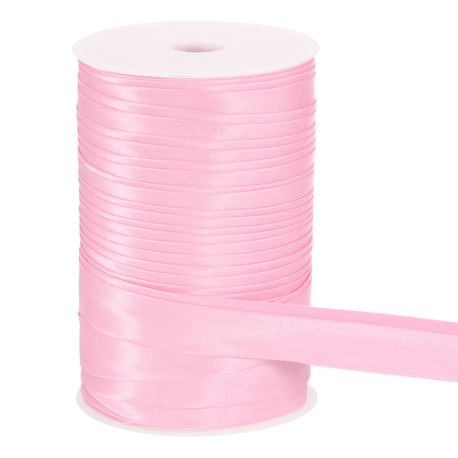 1 Inch x 55 Yards Double Fold Bias Tape for Sewing DIY Craft Light Pink