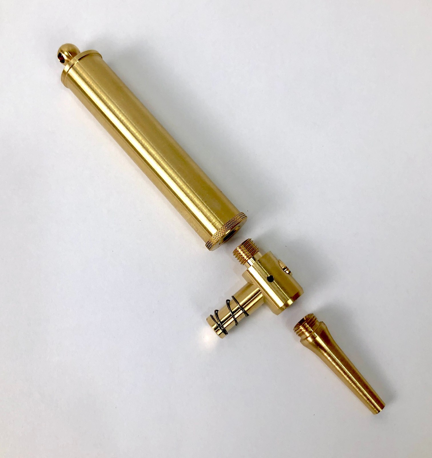 Free Flow Brass Pan Priming Flask