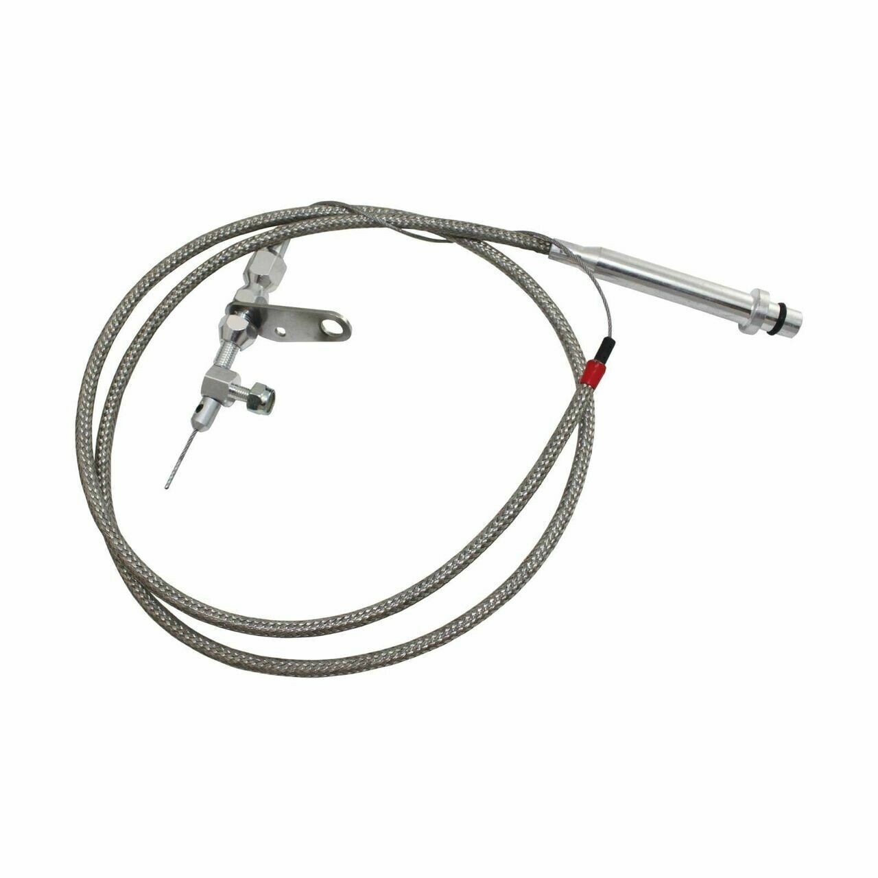 Turbo 350 Transmission Kickdown Detent Stainless Braided Cable 350 TH-350 Chevy