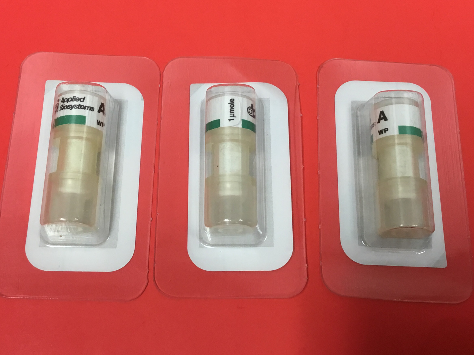 Applied Biosystems - P/N: 401438 - 1uMole Wide Pore dA CPG - Columns - Lot of 3