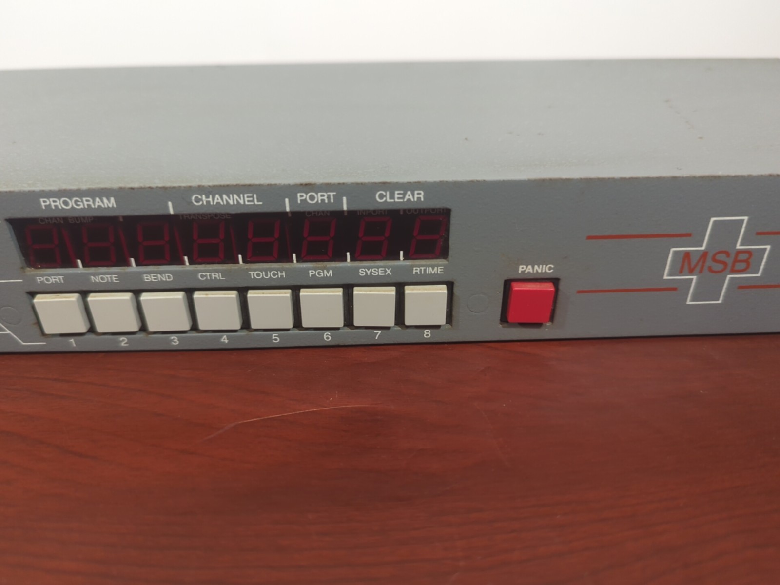 JL Cooper Electronics MSB Plus Rev 2 MIDI Router UNTESTED No Power Cord
