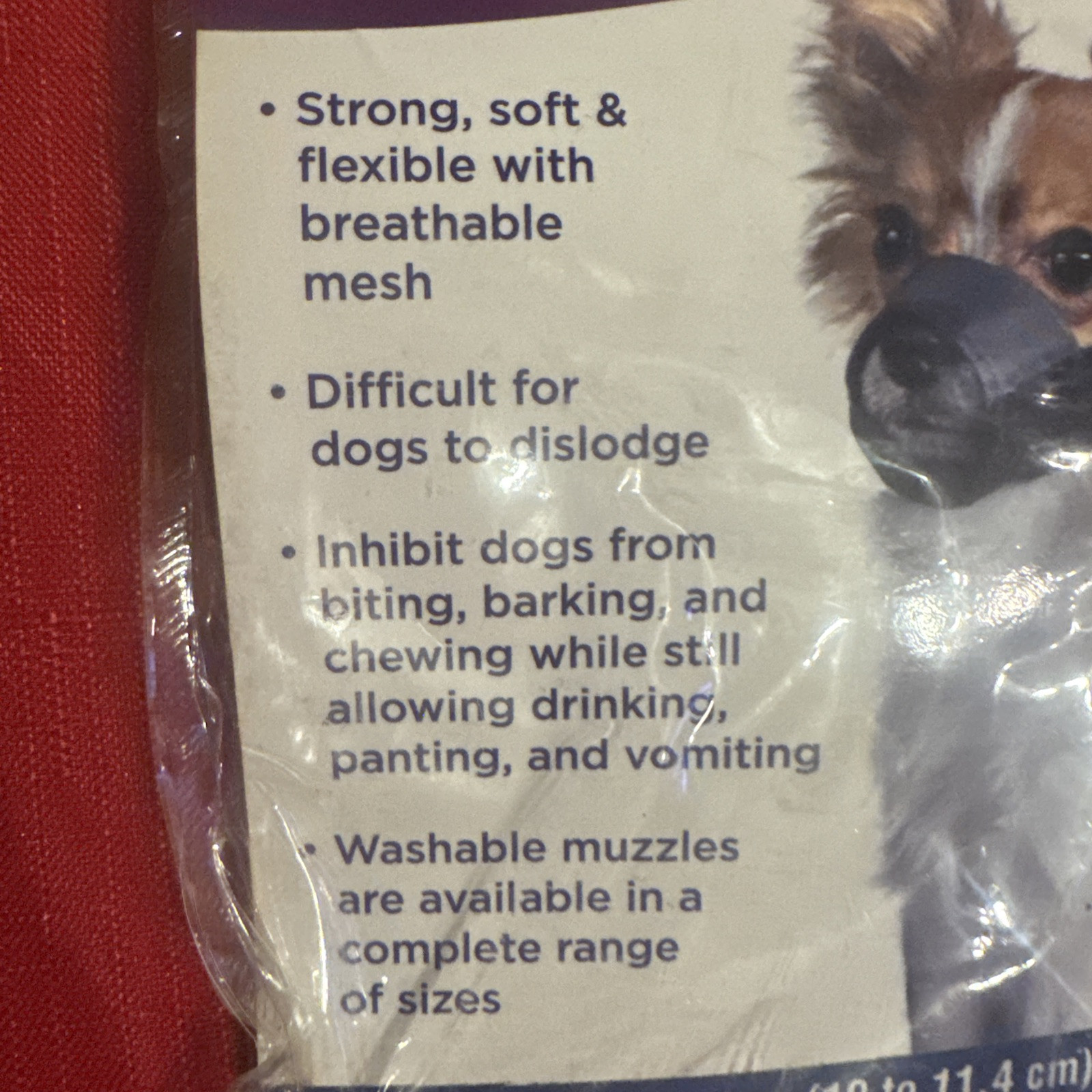 Petco Nylon Muzzle For Dogs Size 0 XS