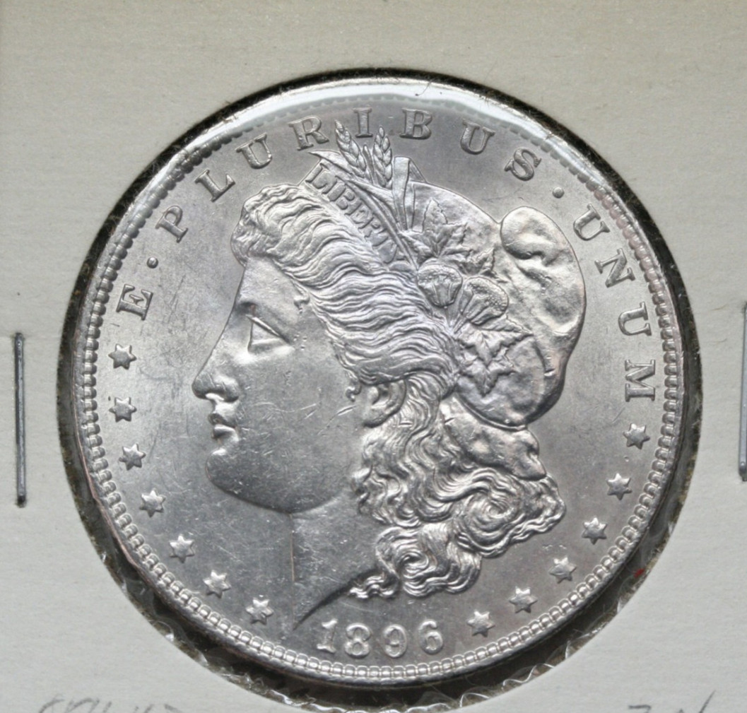 1896 Morgan Silver Dollar  -  Nice Choice Uncirculated Morgan