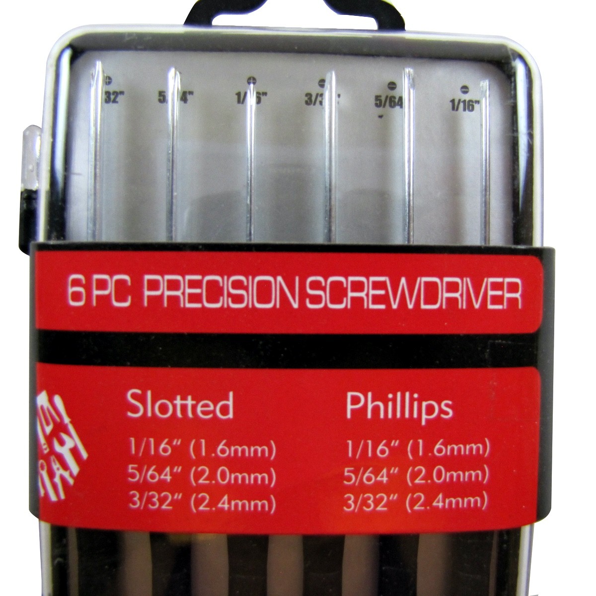 6pc Precision Small Phillips Flat Head Screwdriver Set Glasses Electronics Tool