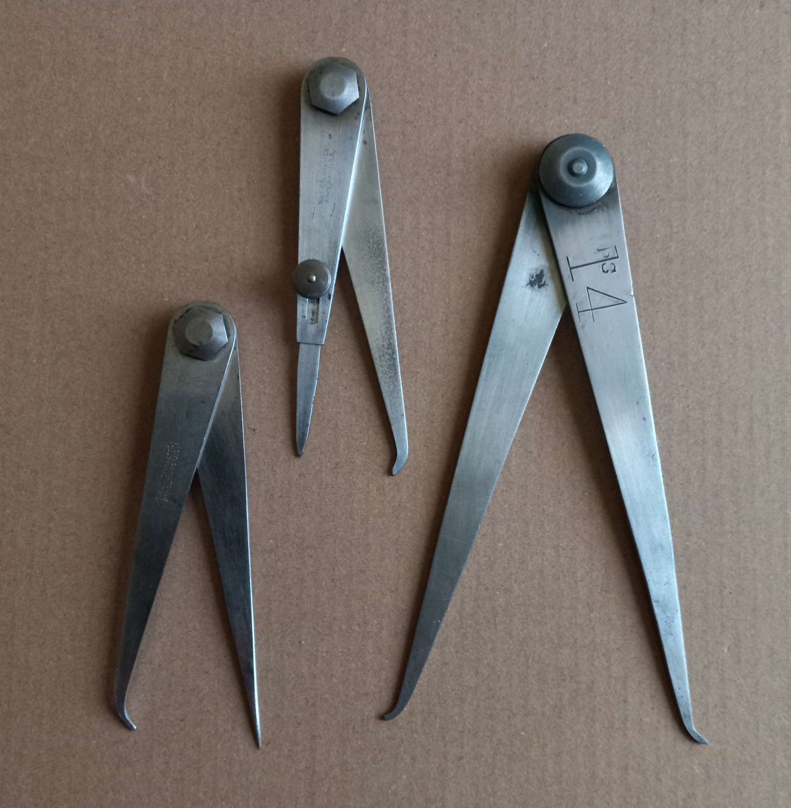 Lot of 3 Vintage Feeler Gauges / Machinist Measuring Tools – USA Made – Clean