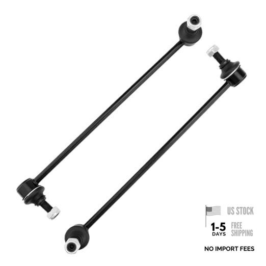 K80478 2Pcs Front Sway Bar Stabilizer End Links Zinc-Nickel Alloy Suspension