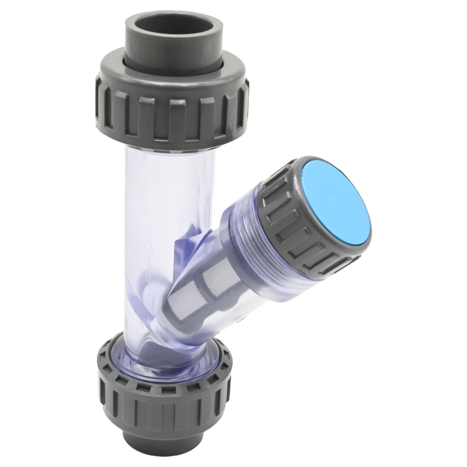 1 PCS 3/4" Inch Standard Pipeline YFilter PVC Glue Valve DN25 Strainer