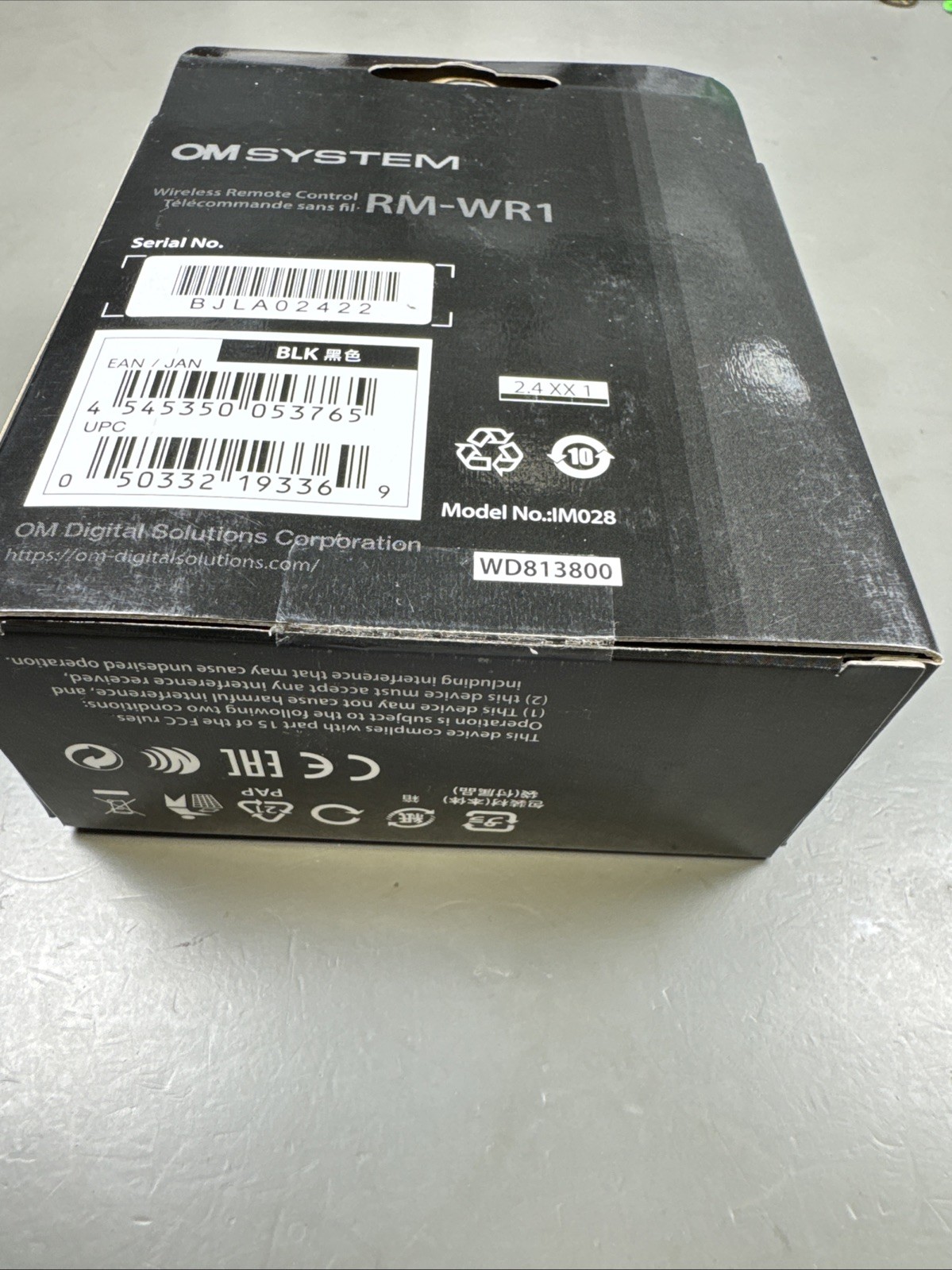 Olympus RM-WR1 Wireless Remote Control OM System Brand New