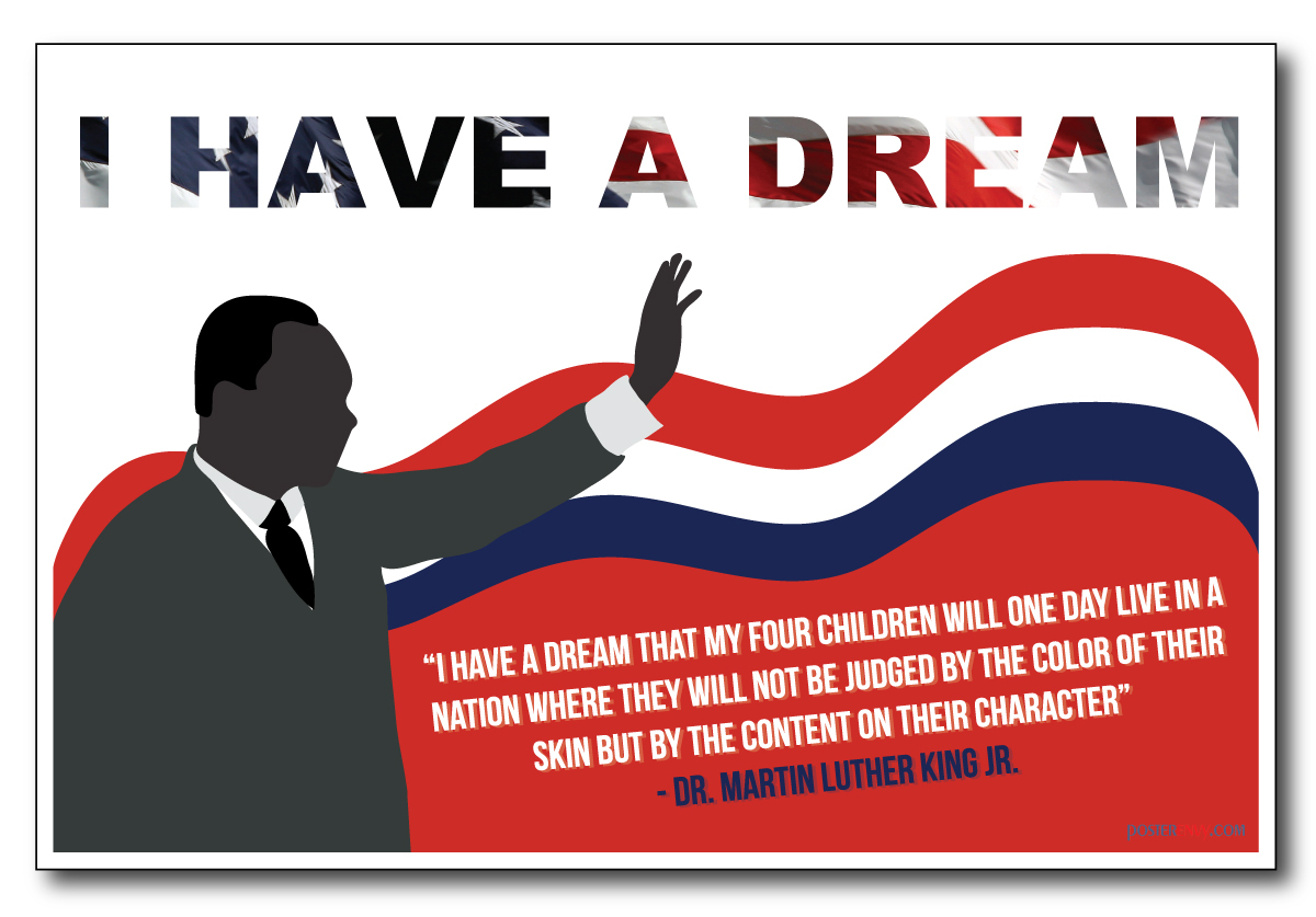I Have a Dream - Martin Luther King Jr - NEW Famous Person Quote Poster