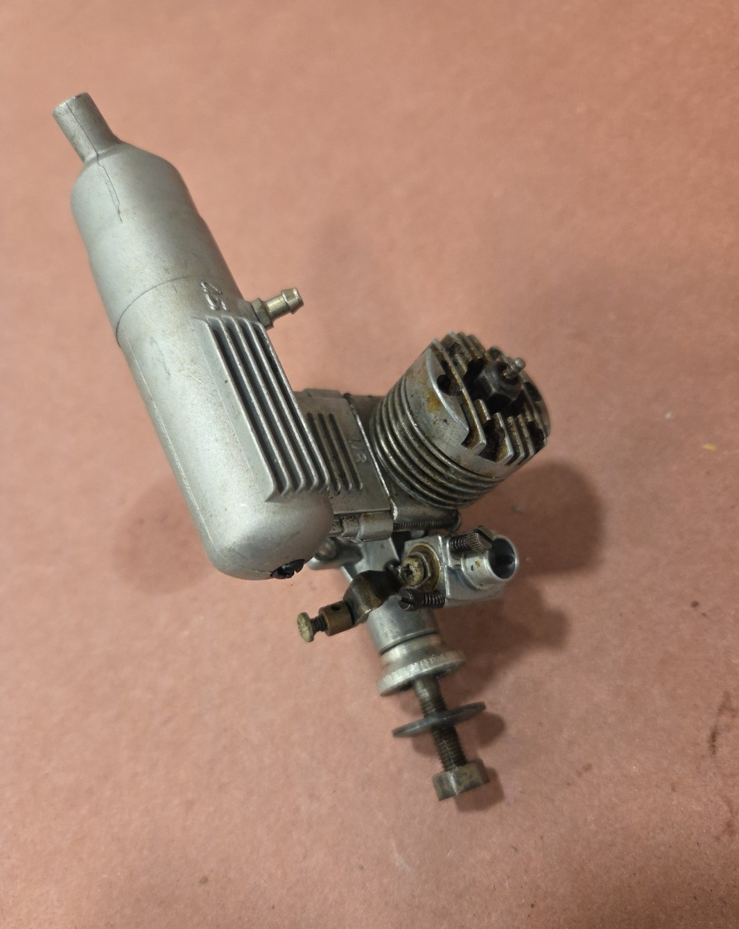 OS Max 15 R/C Model Airplane Glow Engine With Muffler