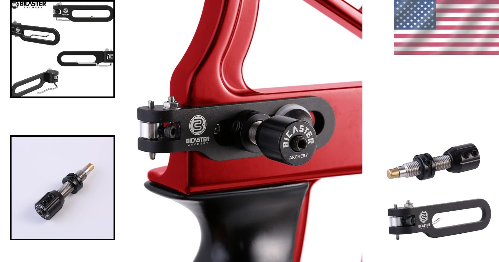 Archery Cushion Plunger & Magnetic Arrow Rest - Adjustable Precision Set