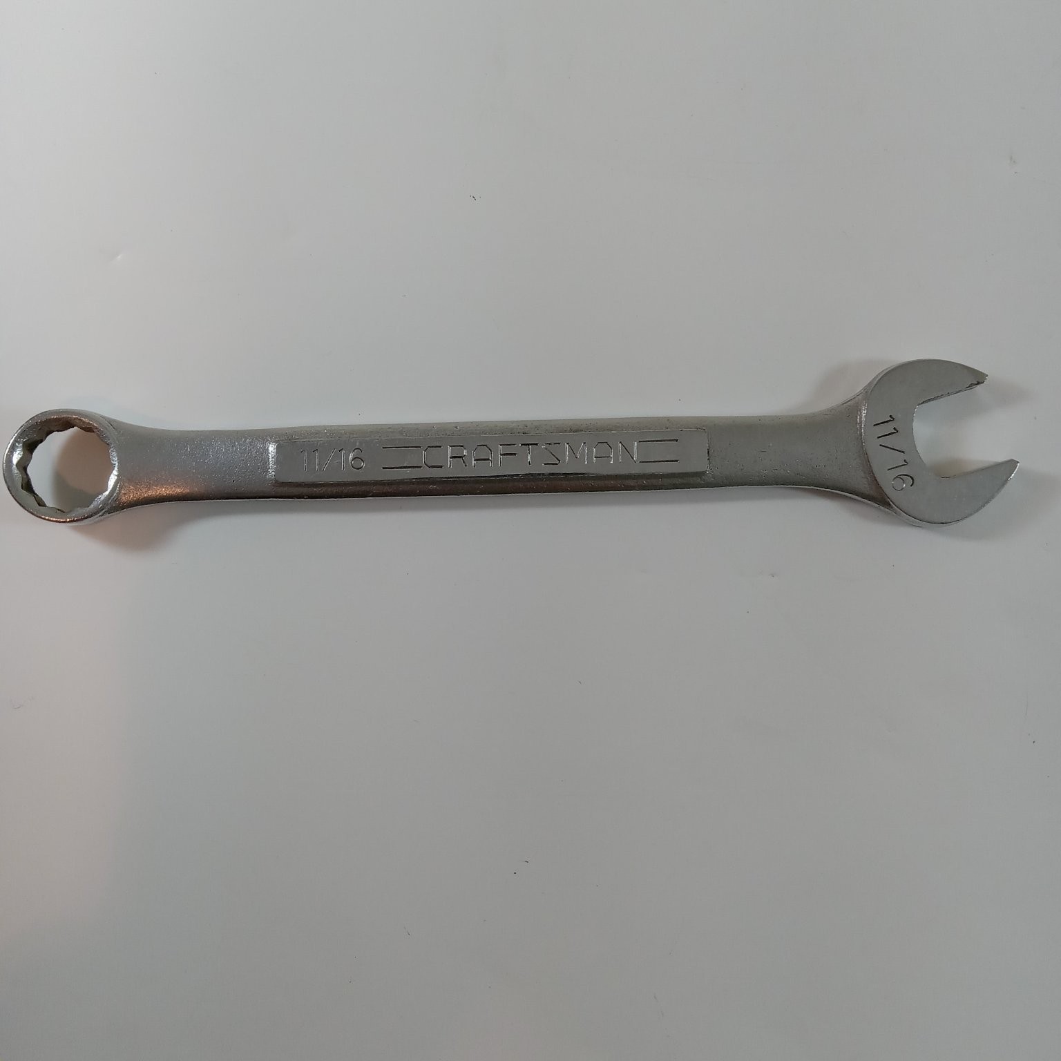 Craftsman 11/16 Combination Wrench USA Steel Hand Tool