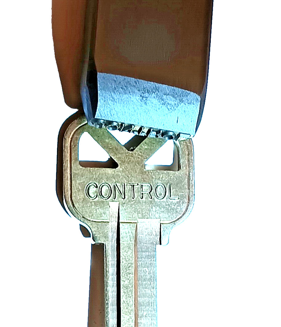 Key Stamp Locksmith Tool Key Punch Mark Reads CONTROL,  EverStamp #119