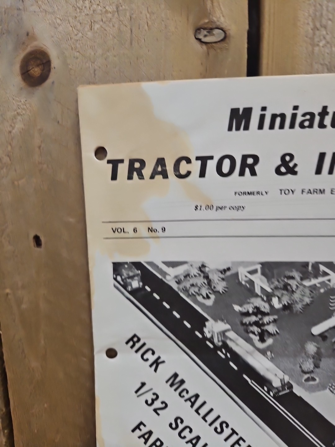 Miniature Tractor & Implement Magazine September 1982