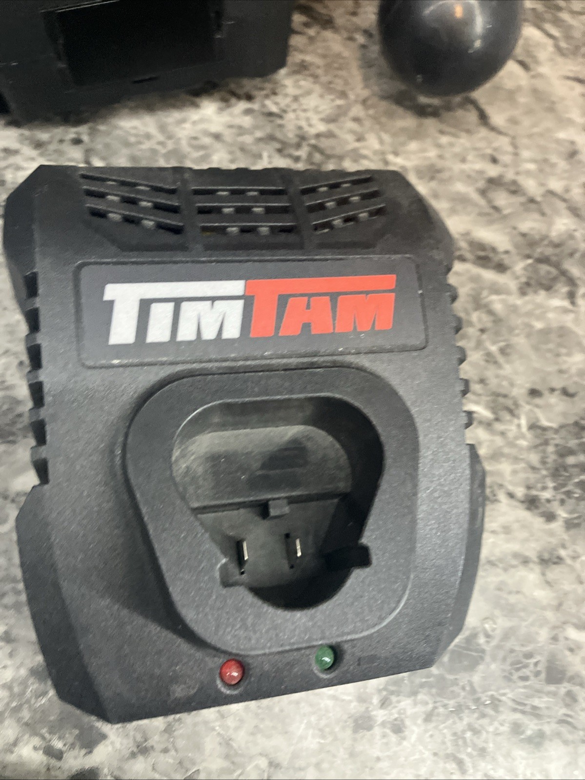 Tim Tam Gray Power Massager Deep Tissue Cordless W/Charger