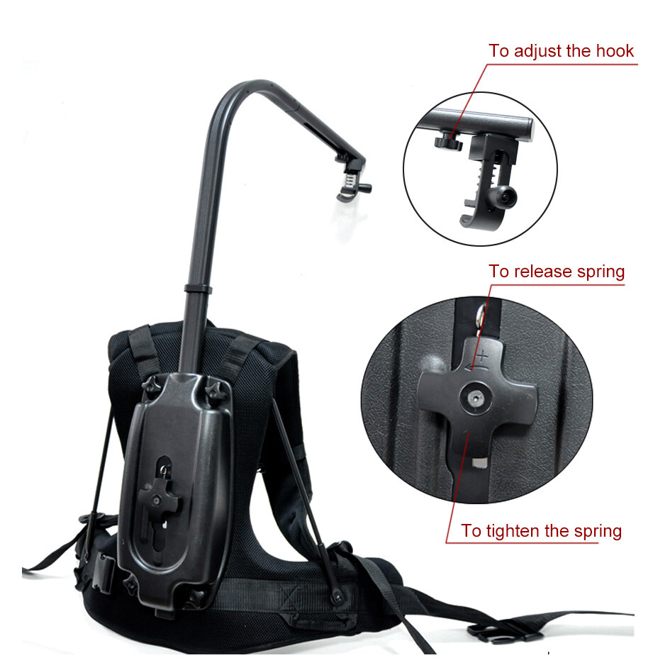 Easyrig For 3-Axis Gimbal Load 1-6kg Flowline Steady Camera Support Body Support