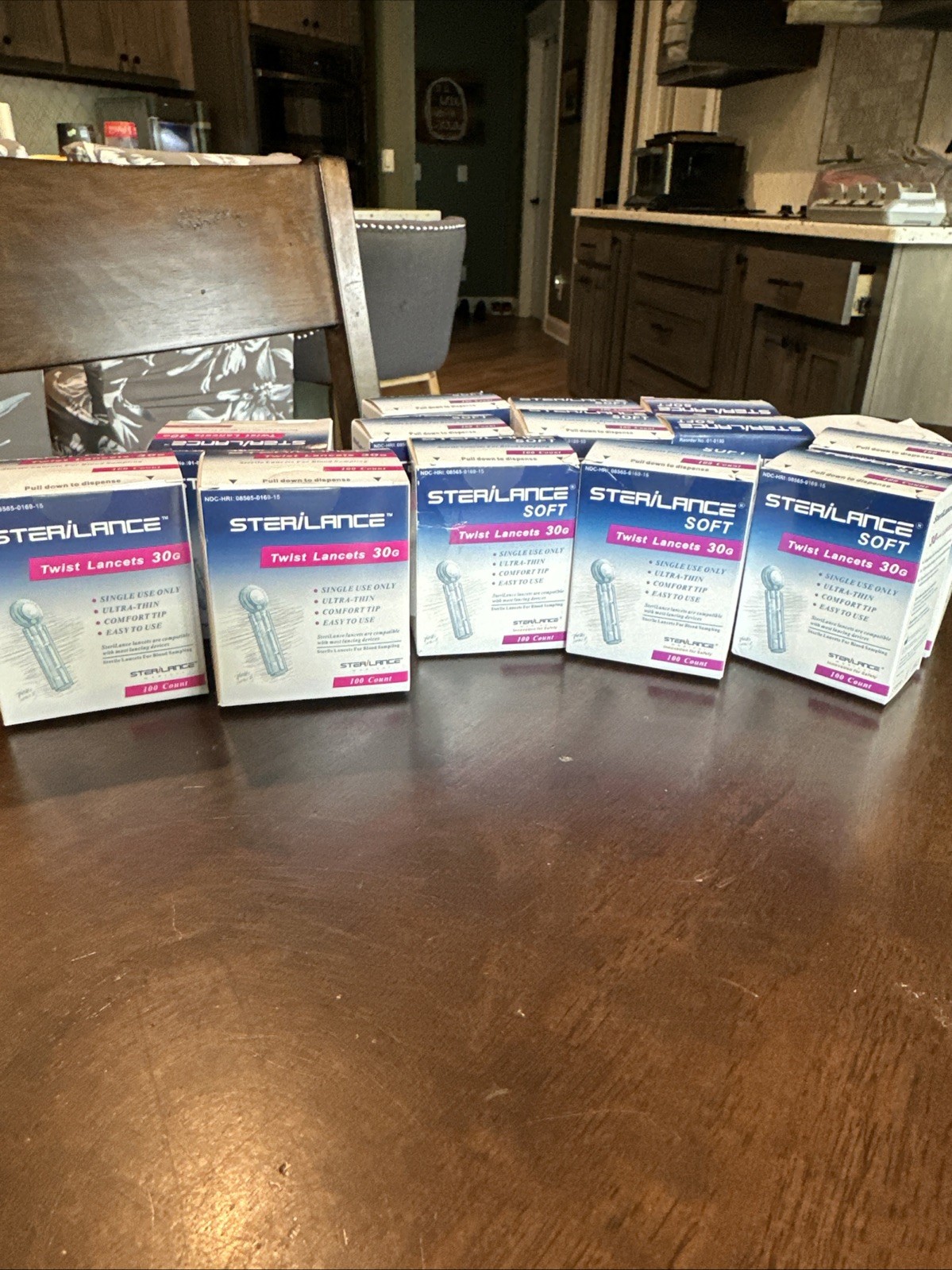 Sure lancet 100 Each Huge Lot 13 Boxes Universal Sterile 1300 Lancets