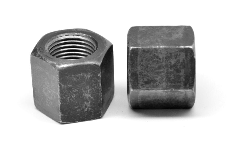 3/8"-24 Fine Thread Grade 8 High Hex Nut Black Oxide