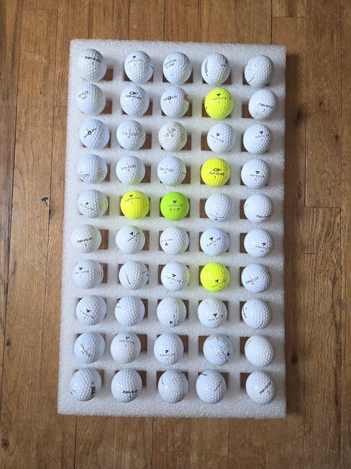 Golf Balls - 50 Top Flite used golf balls  AAAA