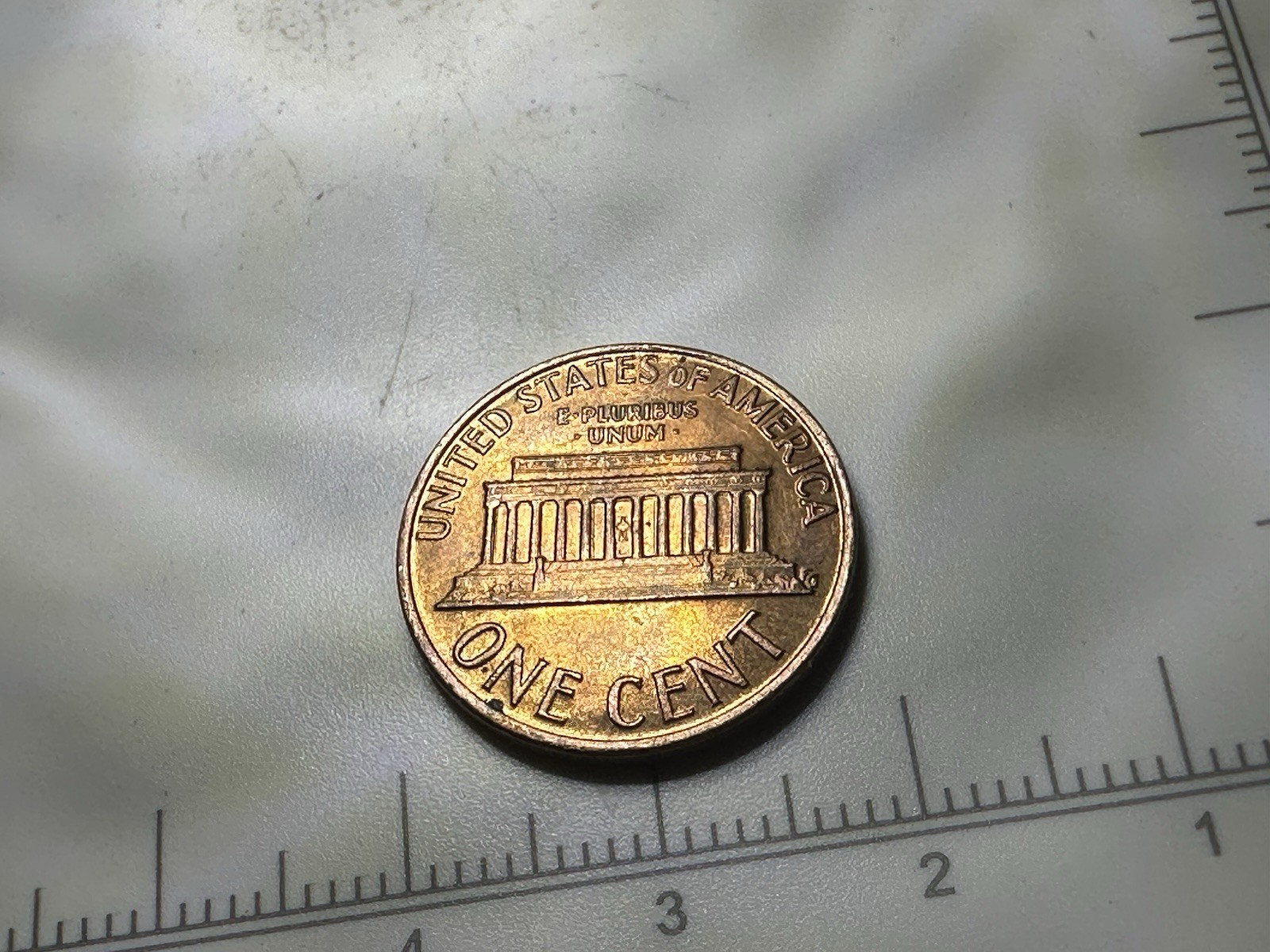 1974 D Penny Die Crack Error