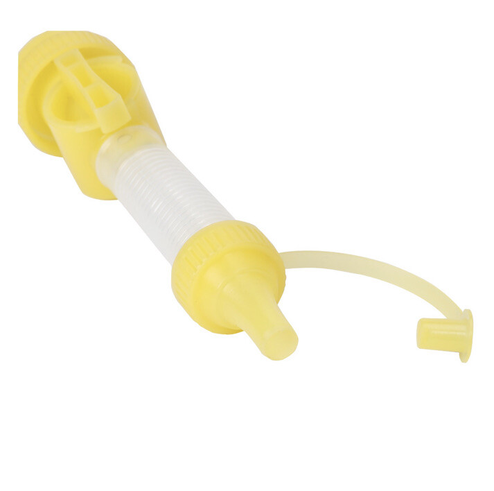 Ozark Trail FLEXIBLE SAFETY OIL FILL SPOUT BOTTLE ATTACHMENT On/Off Valve MARINE