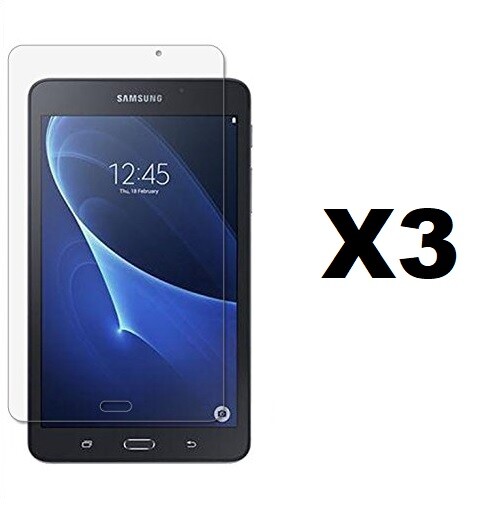 3 PACK HIGH DEFINITION CLEAR SCREEN PROTECTOR FOR SAMSUNG GALAXY TAB A 7.0 INCH